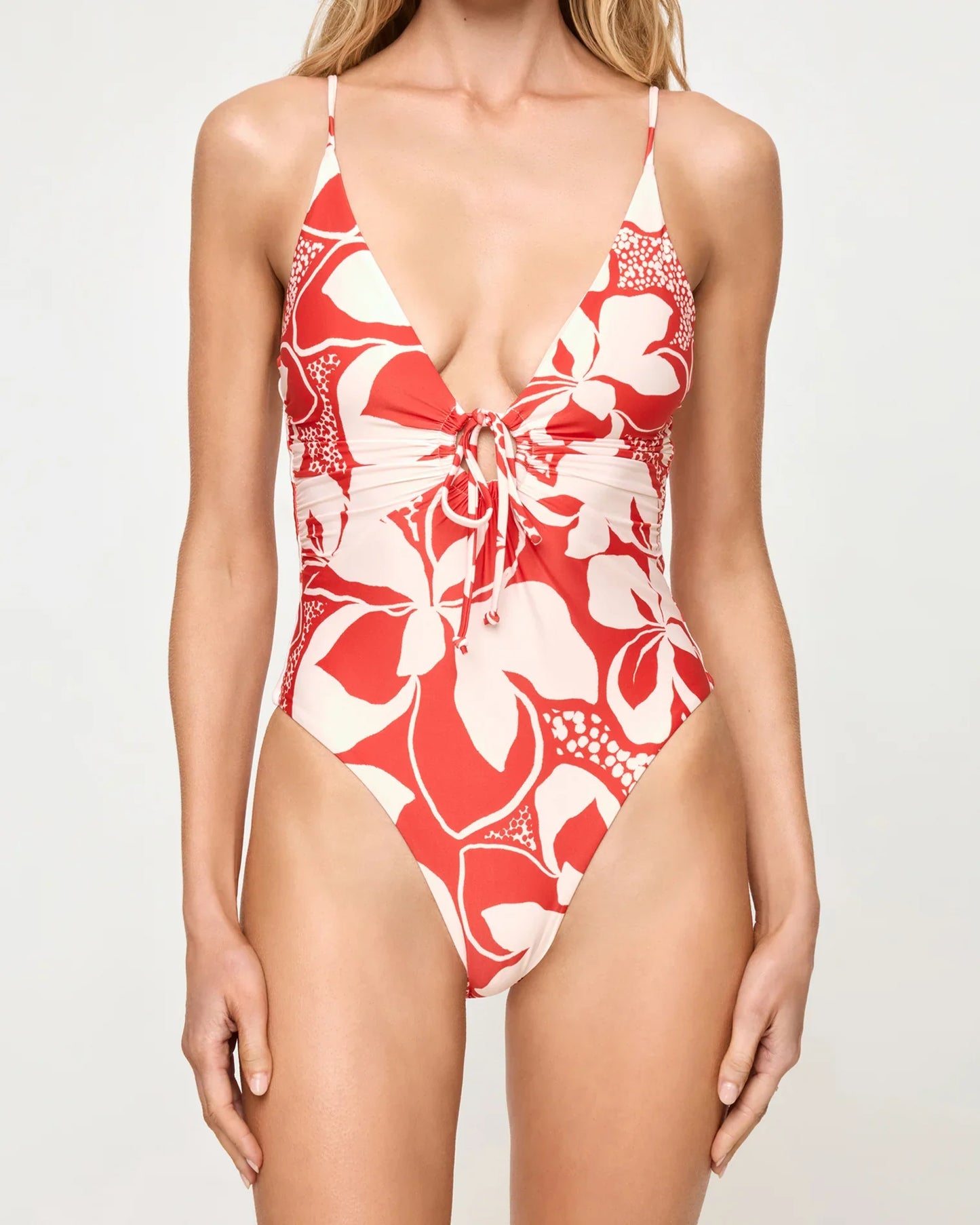 Piper One Piece Swimsuit in Hibiscus Bloom - LSpace
