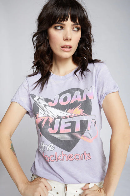 Joan Jett Burnout Tee - Recycled Karma